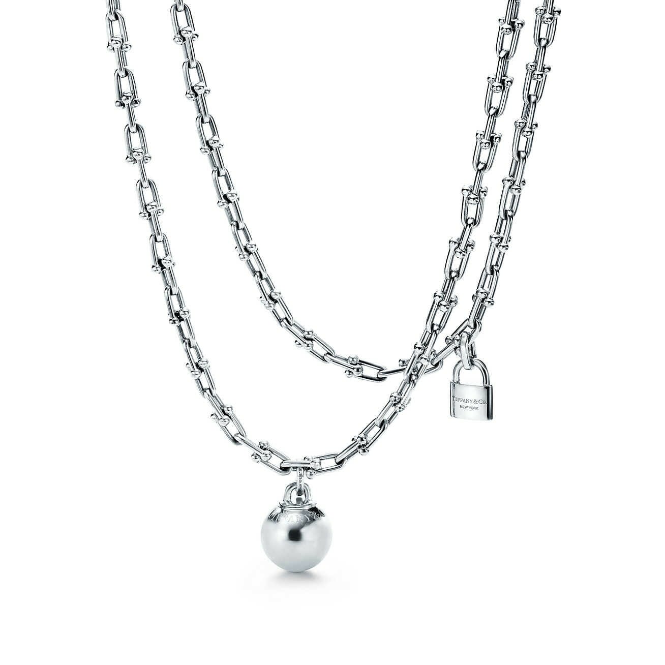 Mothers Day Gift ideas from Newport Living and Lifestyles Tiffany & Co. Tiffany HardWear wrap necklace ball and chain Wrap Necklace $2600